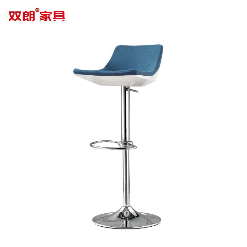 双朗 吧椅 SL-JH719 410*430*860-930mm 白+蓝 把