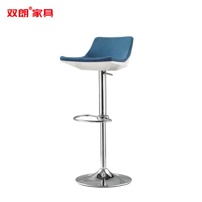 双朗 吧椅 SL-JH719 410*430*860-930mm 白+蓝 把