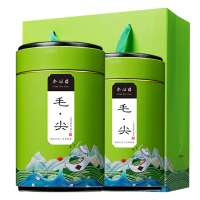 源御露(Yuan Yu Lu)新茶毛尖茶明前嫩芽礼罐装散装春茶绿茶茶叶