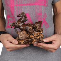 美帮汇马到成功马笔筒摆件创意办公室桌面书房装饰品送老师领导商务礼品