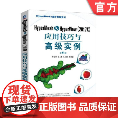 正版 HyperMesh HyperView 2017X 应用技巧与高级实例 第2版 方献军 张晨 马小康 几何清理