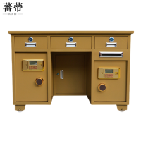 蕃蒂电子保险桌1.2米双柜张