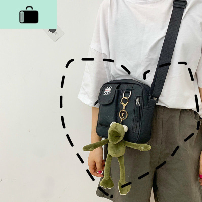 日系经典小黑包ins滑板小包ulzzang街拍土酷蹦迪斜挎包男女单肩包NEW LAKE女士单肩包