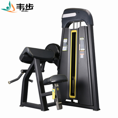 韦步EM1010商用坐式手臂弯举45度肱二头肌健身房力量器械