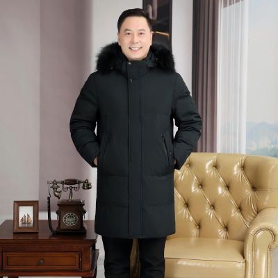 JPDUN长款过膝羽绒服外套跨境厂家羽绒服工作服装韩版