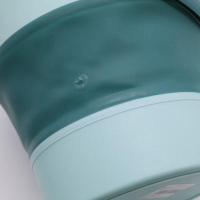 寿禾 折叠桶赶海工具水桶户外洗车家用便捷 折叠桶 绿色小号5L