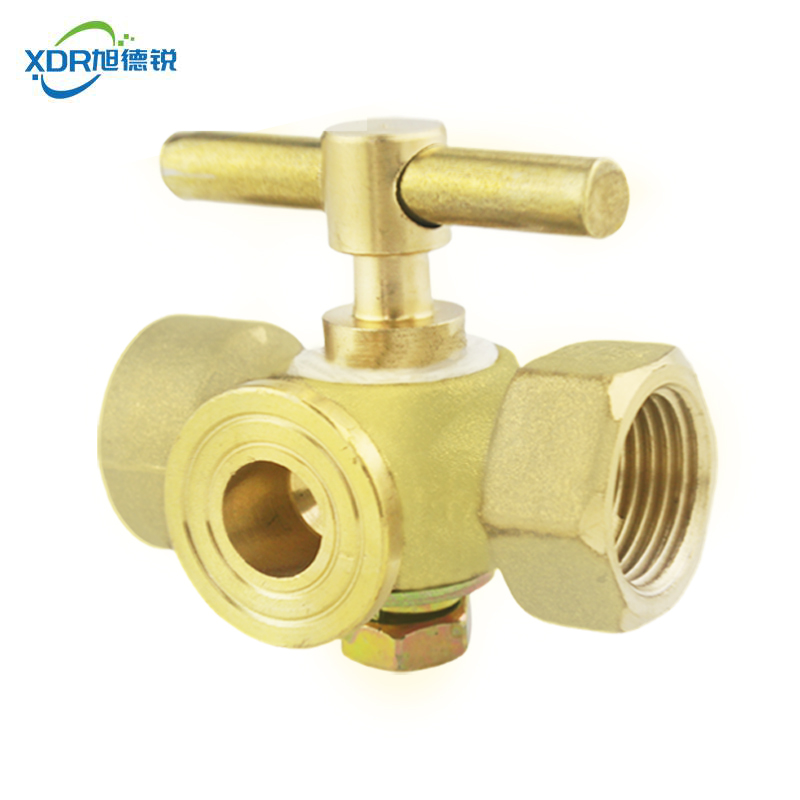 旭德锐 三通旋塞阀 4分/M20*1.5 大阀体/个