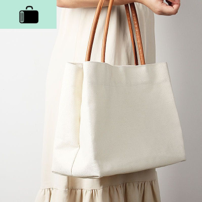 帆布包女单肩大容量托特包手拎包学生时尚手提袋子流行韩版购物袋NEW LAKE女士单肩包