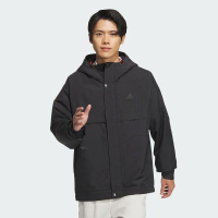 adidas/阿迪达斯外套男装新款加绒连帽保暖休闲运动服JI8680 C