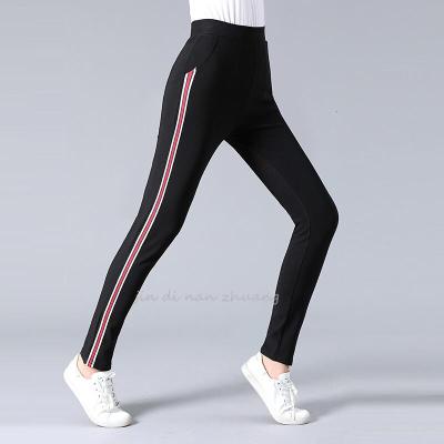 迪鲁奥(DILUAO)2019年秋季冬新款秋装新款中老年女裤常规大码运动裤中年妇女休闲小脚女长裤子