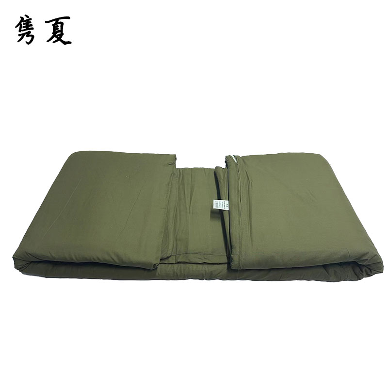 隽夏 军绿棉褥子 120*210cm 条