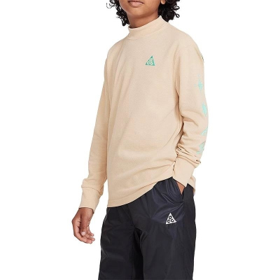 NIKE耐克长袖T恤运动休闲半高领大童上衣DR6150-252 Z