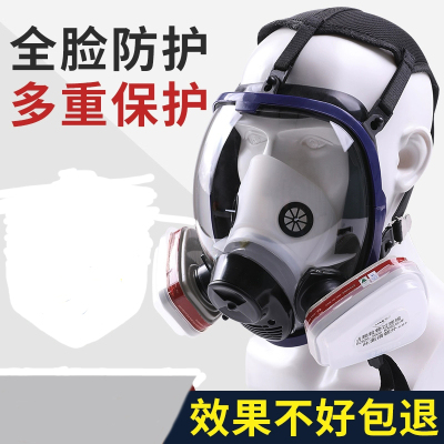 梅安6600防毒面具消毒防烟面罩全面罩喷漆场消防防工业粉尘防异味喷涂气体