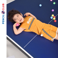 [1件3折]铅笔俱乐部童装男小童背心套装2025夏装新款儿童运动上衣短裤薄款