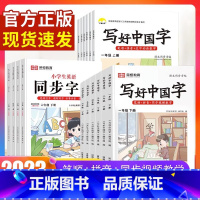 [2本]六年级上下册❤️语文 [正版]抖音同款小学生写好中国字正楷临摹儿童硬笔楷书一二年级三四上下册同步练字帖课课练