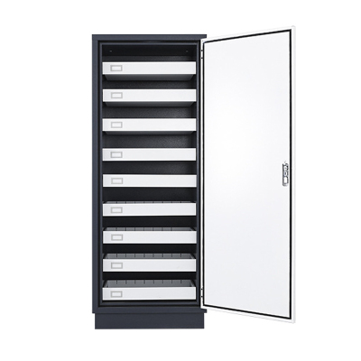 班龙防磁柜九抽台