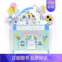 [正版]书中狂欢 成人翻翻立体书 Party in a Book 英文原版创意书型花盆礼品书生日节日礼物书籍 桌面摆