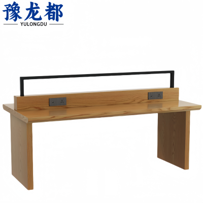 豫龙都 办公桌 实木 张
