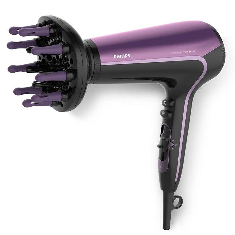 飞利浦(PHILIPS)电吹风机 大功率 家用冷热风负离子护发理发店专用家用水光科技HP8258