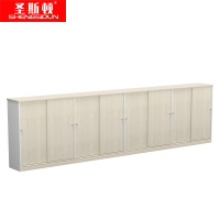 圣斯顿S-SF320BG靠墙边柜3200*500*850mm雪松色