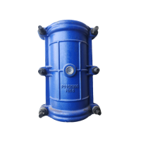 艾菲勒哈夫节 管道抢修节 球墨铸铁 管道快修器 对夹卡抱快修节110mm