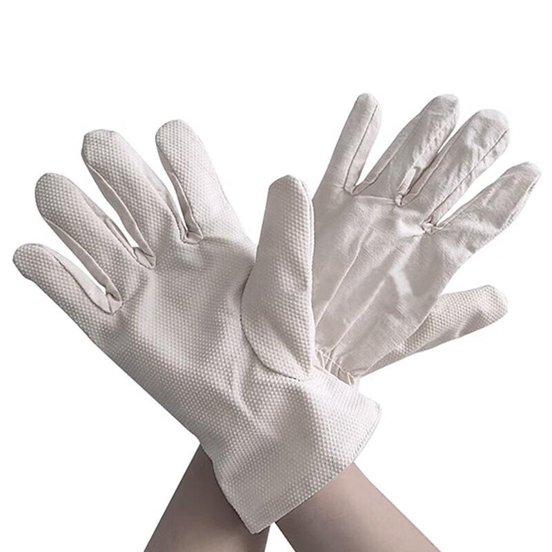 京铁威 滴塑帆布手套 均码/双