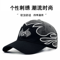 2026新款春秋街头迷彩拼色棒球帽男女潮牌嘻哈时尚百搭刺绣鸭舌帽