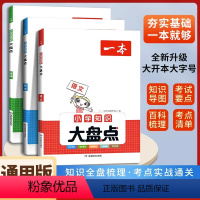 一本小学知识大盘点(语数英3册) 小学通用 [正版]2024新版 一本小学知识大盘点语文数学英语知识汇总五六年级总复习集