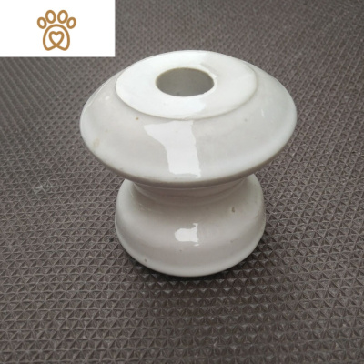 瓷珠绝缘子电力瓷瓶 电线杆架低压磁壶电工磁瓶通电设备配件 敬平