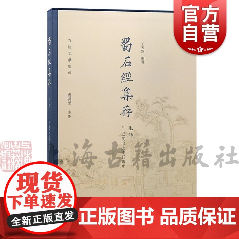 蜀石经集存·毛诗附近代出土残石拓片 石经文献集成虞万里主编上海古籍出版社