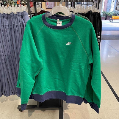 NIKE耐克卫衣运动休闲加绒保暖针织圆领男装套头衫FV5379-365 Z