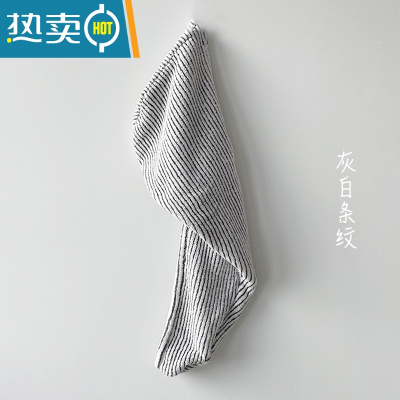 敬平干发帽韩国包头发毛巾干发帽吸水速干女士干发巾器加厚 灰白条纹