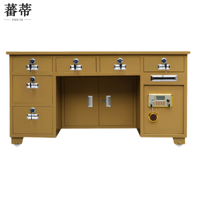 蕃蒂 保险桌1.6米6抽张