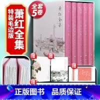 [精装礼盒版]萧红全集 [正版]布面精装礼盒版萧红全集5册 超越时间与空间存在于世的天才作家文学书籍小说书全新修订