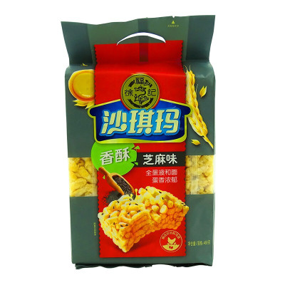 徐福记沙琪玛散装526g/469g/525g袋装香酥奶油鸡蛋味糕点早餐抖音网红糕点