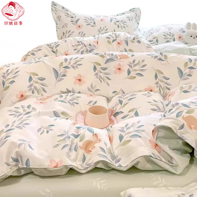 织娘故事 被套 全棉印花 180*220cm/床