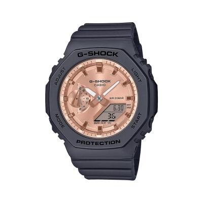 卡西欧(CASIO)多功能石英电子手表防水防震429mm黑树脂表带男女款