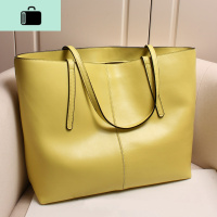 女大包2020新款皮托特包大容量购物袋牛皮斜挎包简约气质女士包NEW LAKE女斜挎包