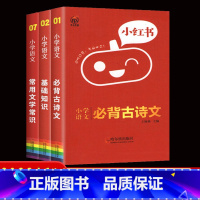 语文3本套装 小学通用 [正版]2022版小红书小学语文数学英语基础知识大全口袋书英语单词书数学公式定律小学政治科学速查