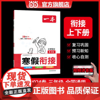 正版书籍 2024春一本小学语文寒假衔接三年级上下册衔接28天打卡寒假作业每日练课外阅读理解强化训练视频讲解 开心教育