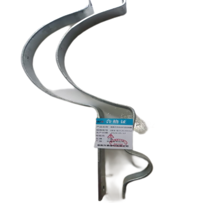 WJ 配杆顶220,240,260,300,320mm 杆用镀锌全套电缆抱箍 6*12米电杆用套