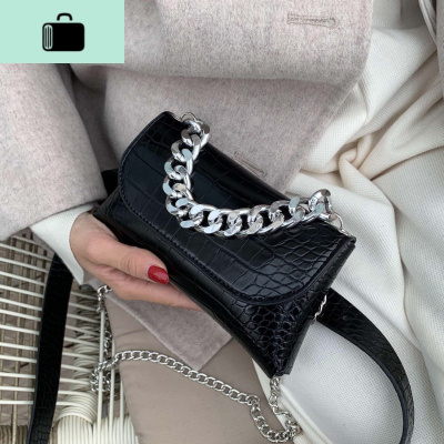 高级感女士包包2020新款潮韩版复古时尚链条包迷你单肩斜挎小方包NEW LAKE女士单肩包