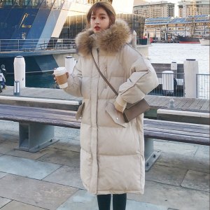 2025年新款冬季羽绒棉服女中长款棉衣宽松棉袄韩版面包服大码外套