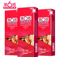 进口第六感避孕套72只装超薄款平滑安全套装成人情趣无香型计生性用品避孕套装