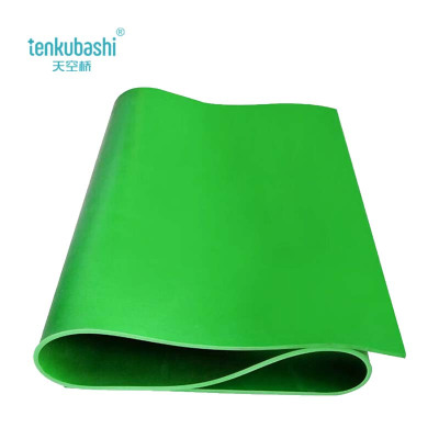 天空桥 绝缘胶垫 绿色平面 35kv 10mm*1米*5米 卷