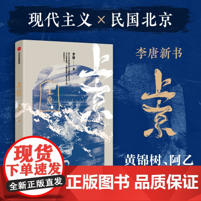 上京 李唐著 黄锦树 阿乙 现代主义 民国北京 软弱刺客 逢乱世 被激活 逐新生 十月文学奖得主李唐突破之作