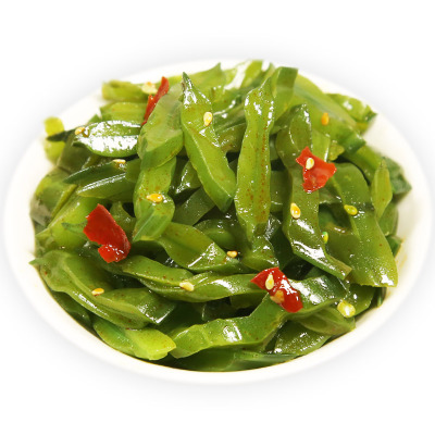 博多客即食香辣海白菜红油裙带菜梗段开胃下饭菜酱菜海带咸菜凉拌菜500g