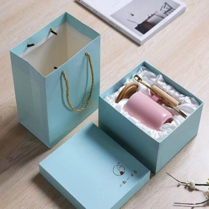 梵澜狸木柄陶瓷茶杯T85 个