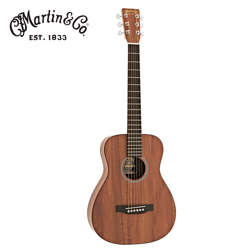 马丁(martin)lxk2民谣吉他旅行吉他34英寸全相思木hpl小马丁墨西哥