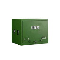风雷动供图箱户外地图柜野外作训地图携行箱演习图纸供图箱定做军绿色单节柜